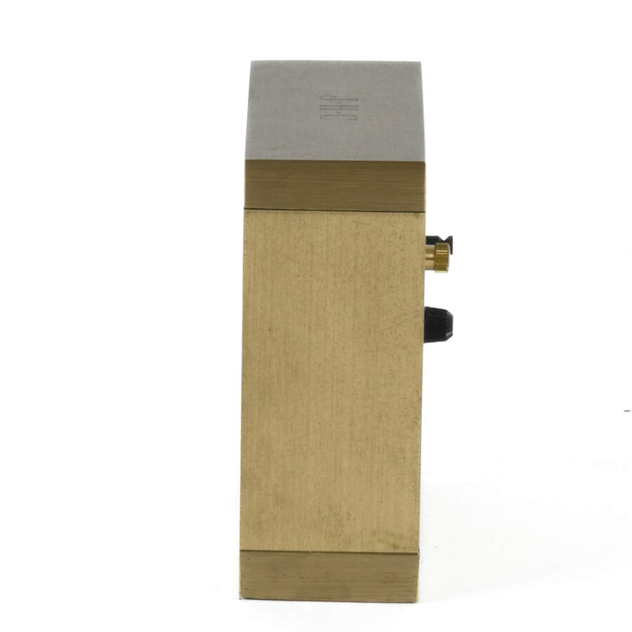 Mid-Century Modern Tiffany Monogrammed Desk Clock-2