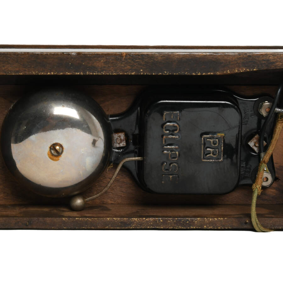 Antique "Dittco" Wooden Cased Electric Alarm Clock-14