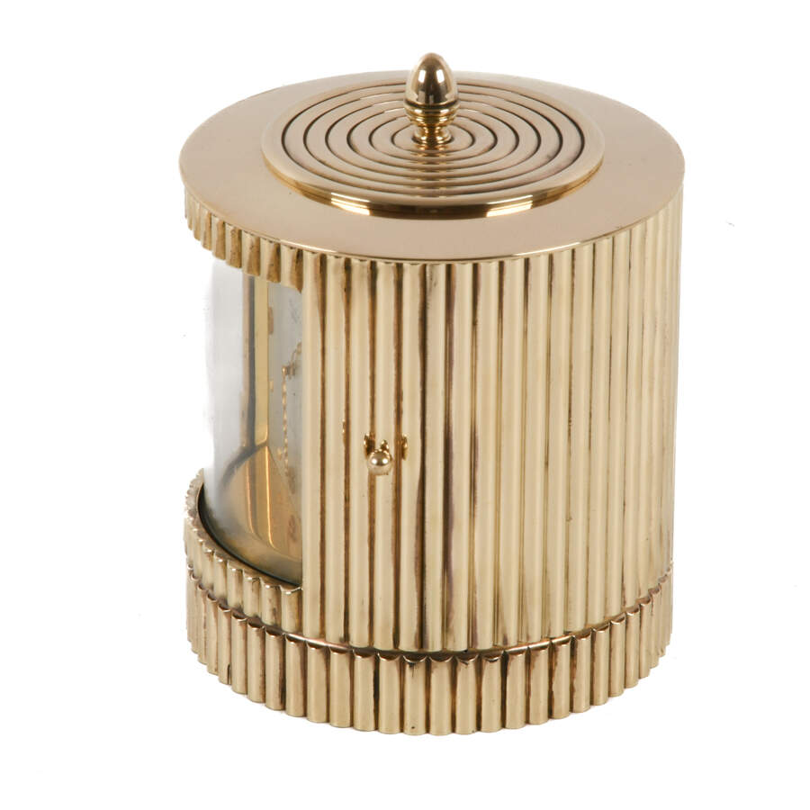 Mathey Tisot Circular Mechanical Desk Clock-2