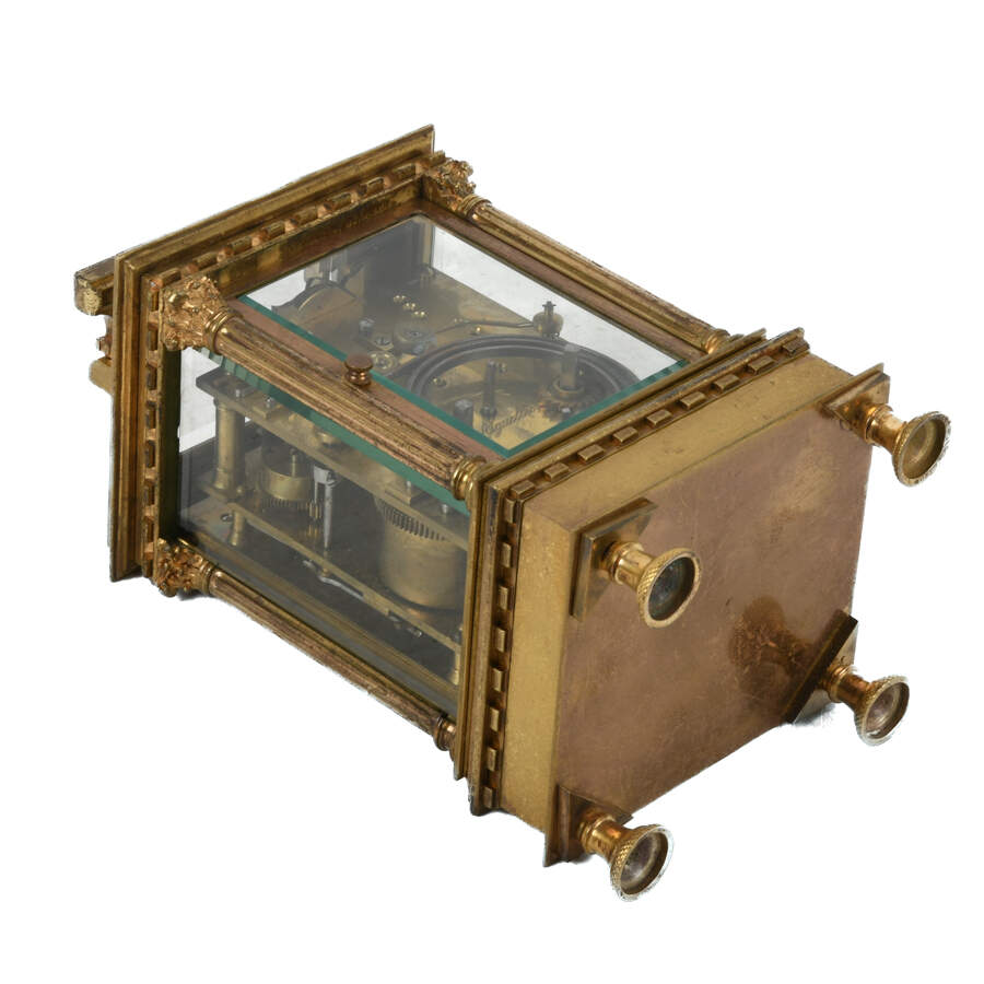French Petite Sonnerie Carriage Clock-7