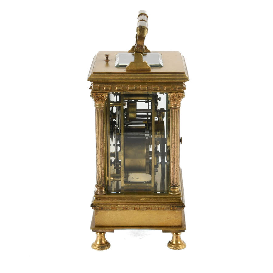 French Petite Sonnerie Carriage Clock-3