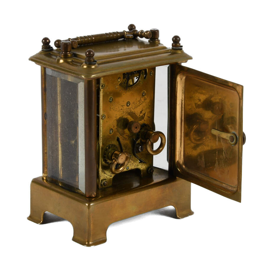 Miniature Waterbury Carriage Clock-4