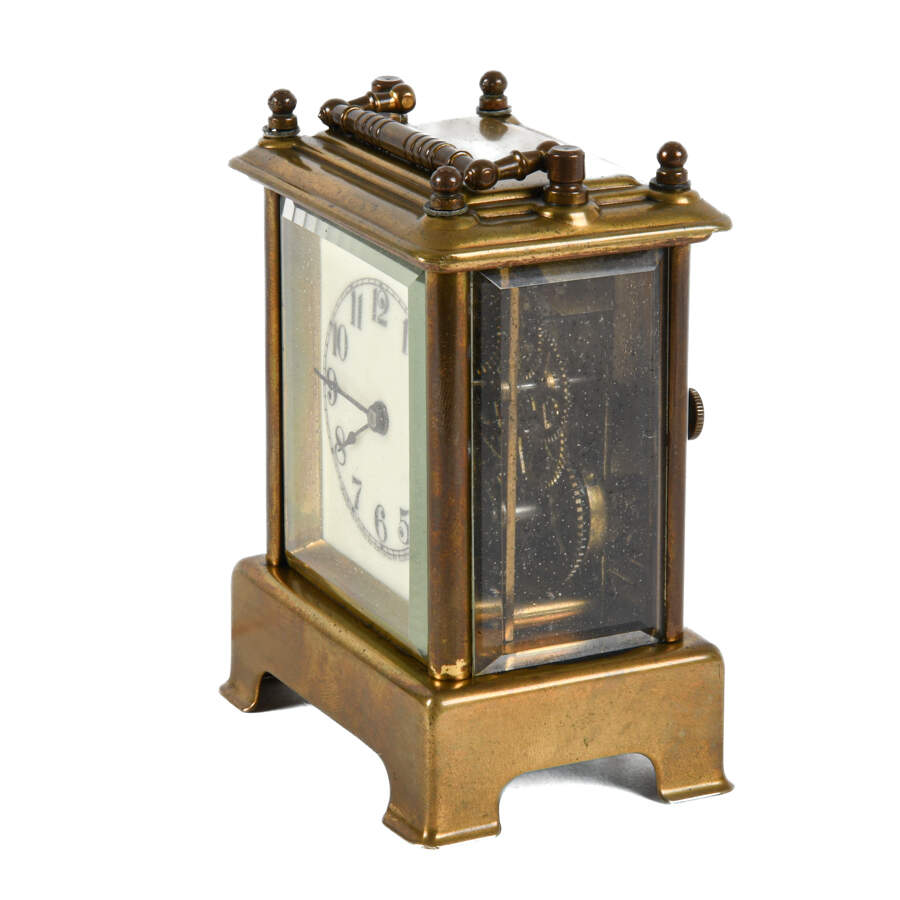 Miniature Waterbury Carriage Clock-2