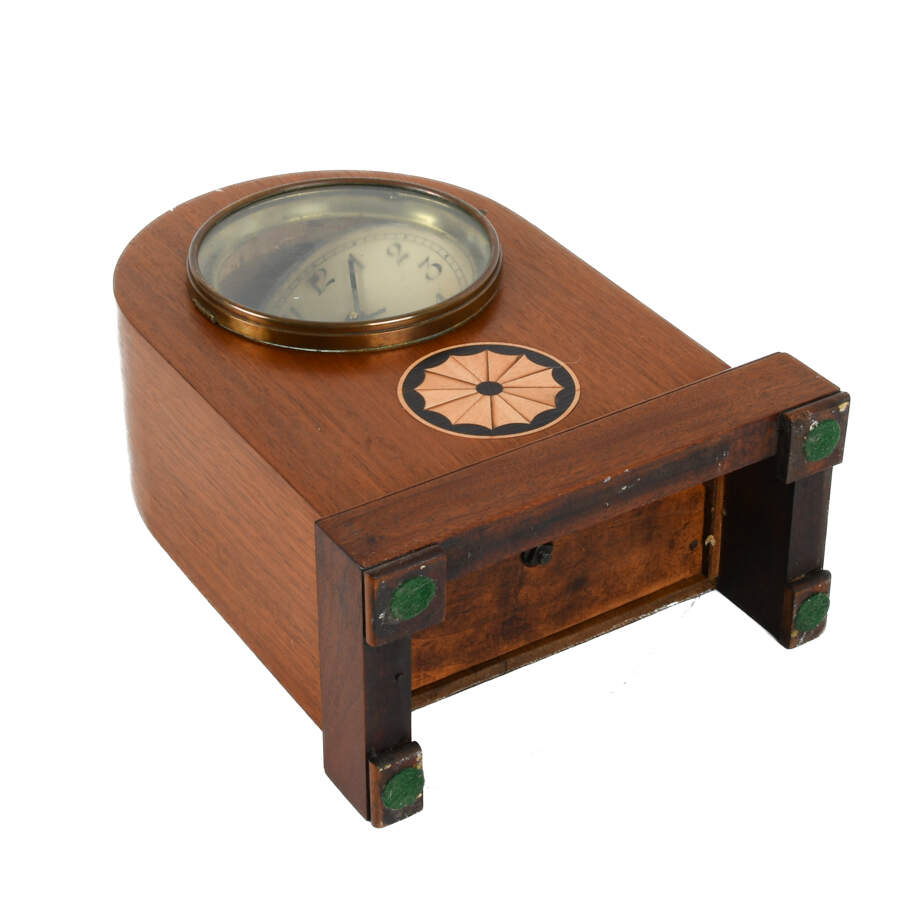 Mahogany Sessions Mantel Clock-8