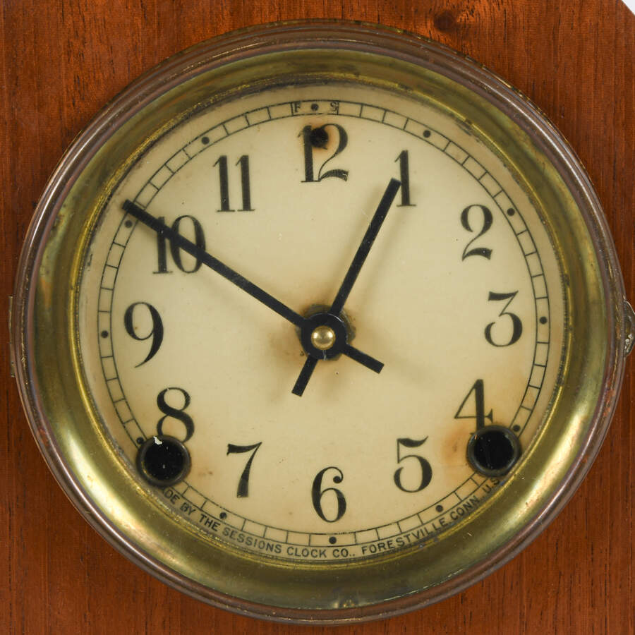 Mahogany Sessions Mantel Clock-4