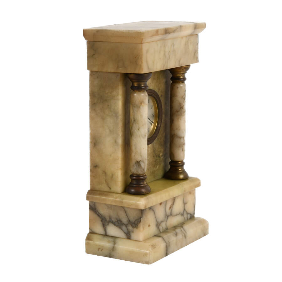 Antique French Mantel Shelf Clock-8