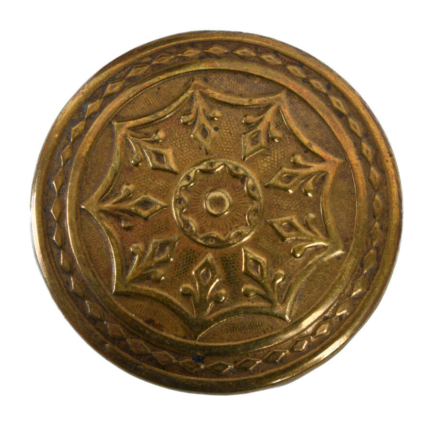 Antique Walnut and Marquetry Inlaid Drop Dial Wall Clock-6