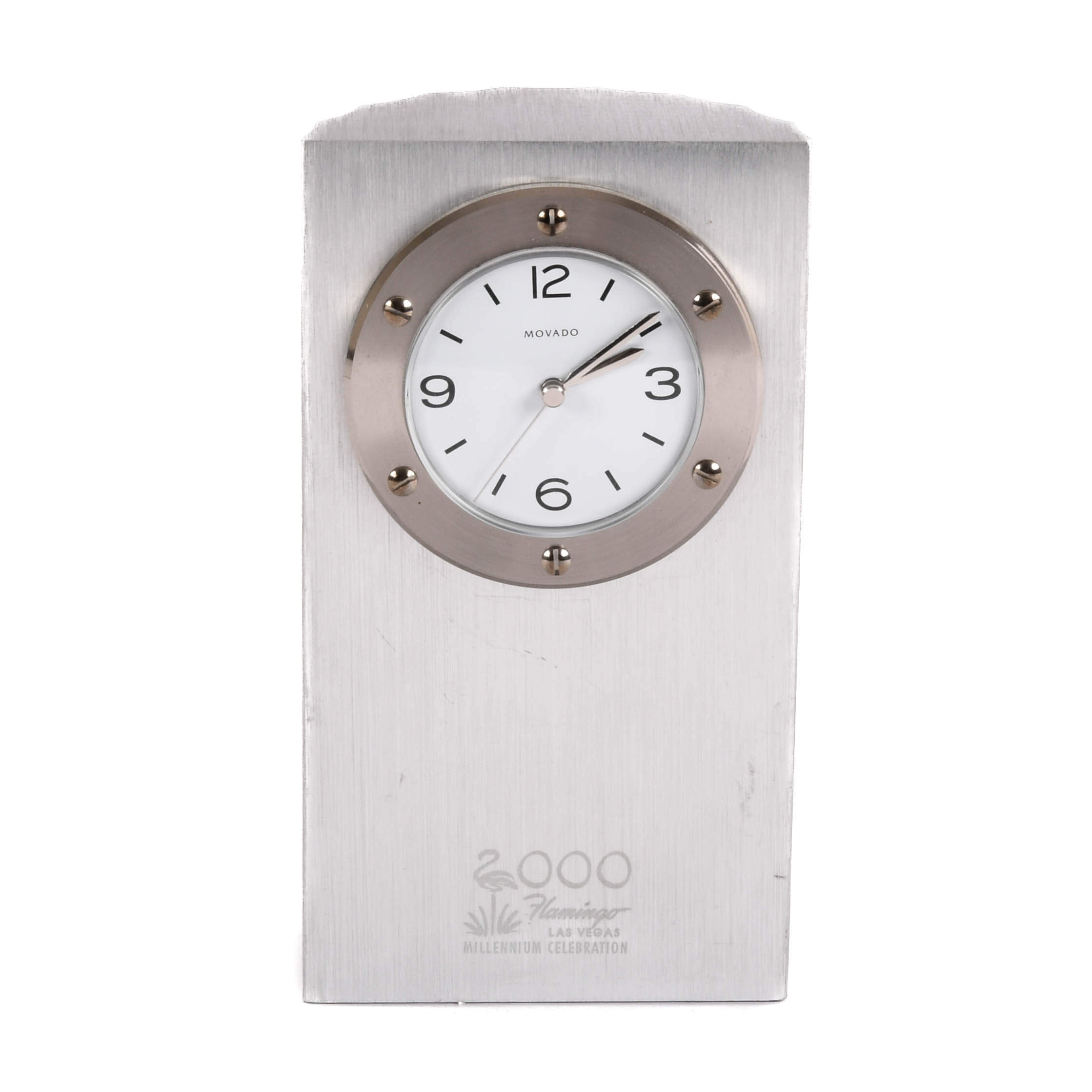 Movado Las Vegas Millennium Celebration Desk Clock-1