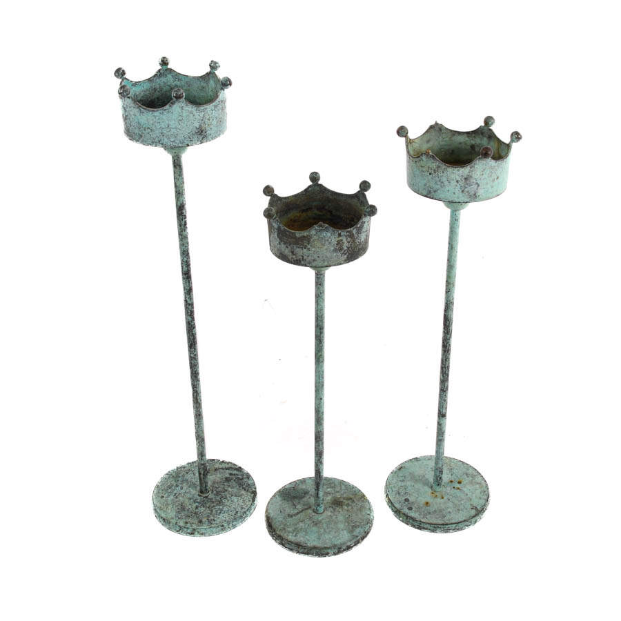 Crown Design Candle Votives Set-5