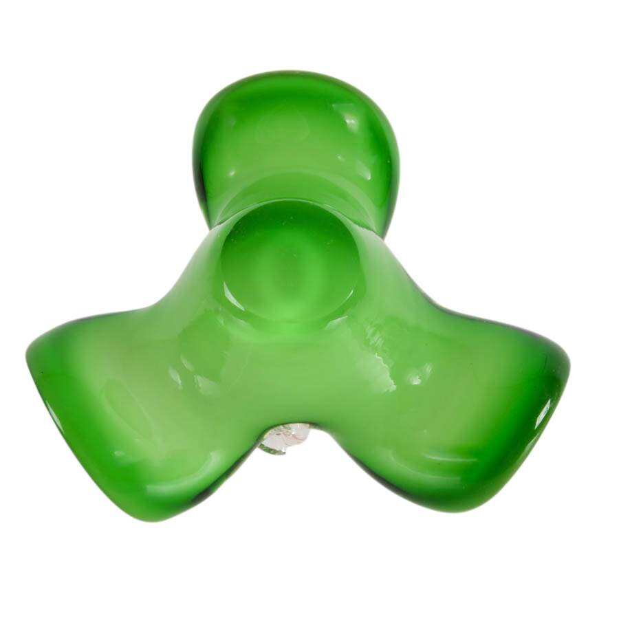 Murano-Style Glass Floral Candlestick-6