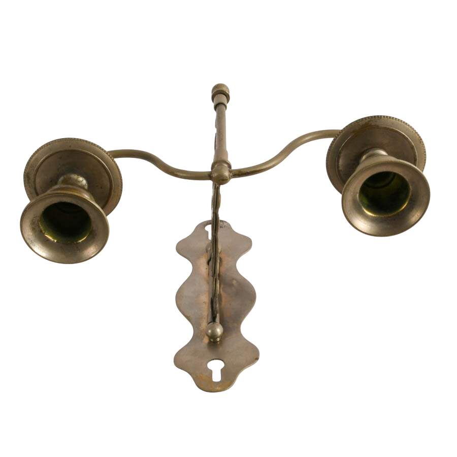 Candle Wall Sconce with Pineapple Snuffer-5