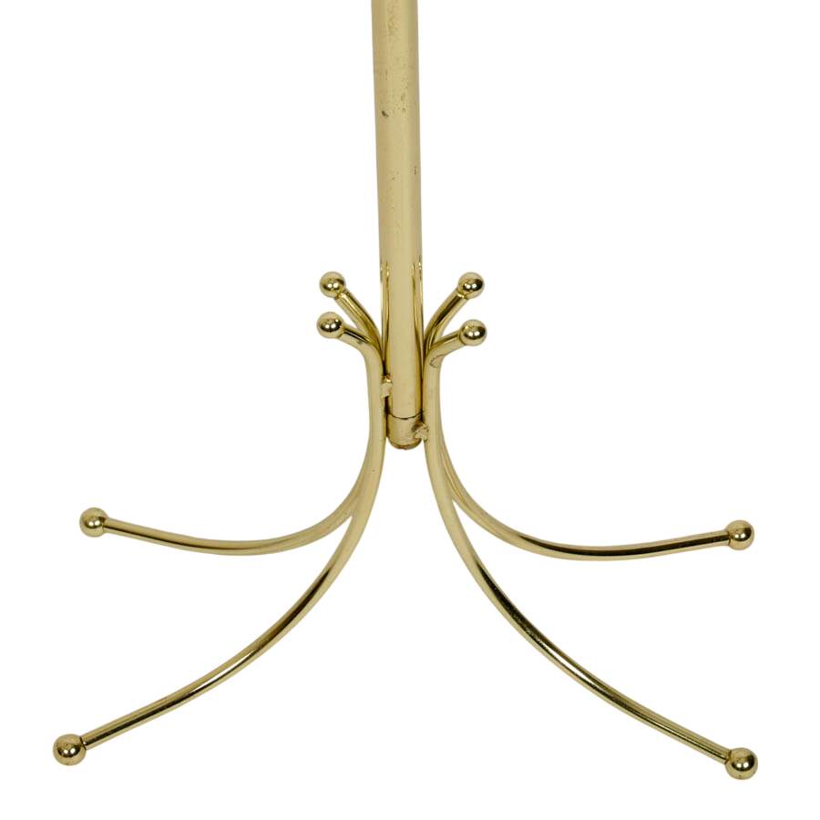 Pair of Ornate Brass 3-Light Candelabras-7