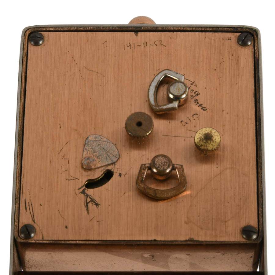 Jaegar Art Deco Two-Day Travel Alarm Clock-8