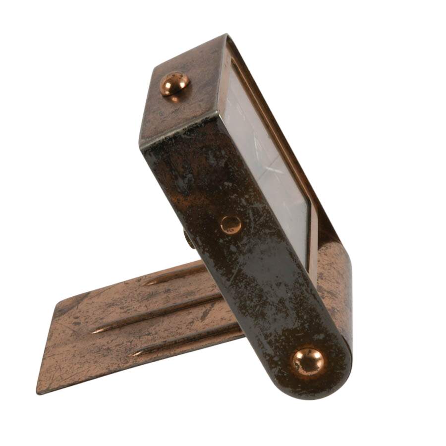 Jaegar Art Deco Two-Day Travel Alarm Clock-4
