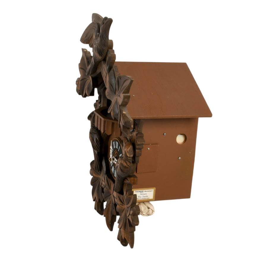 Black Forest German Cuckoo Clock with Thorens Movement-7