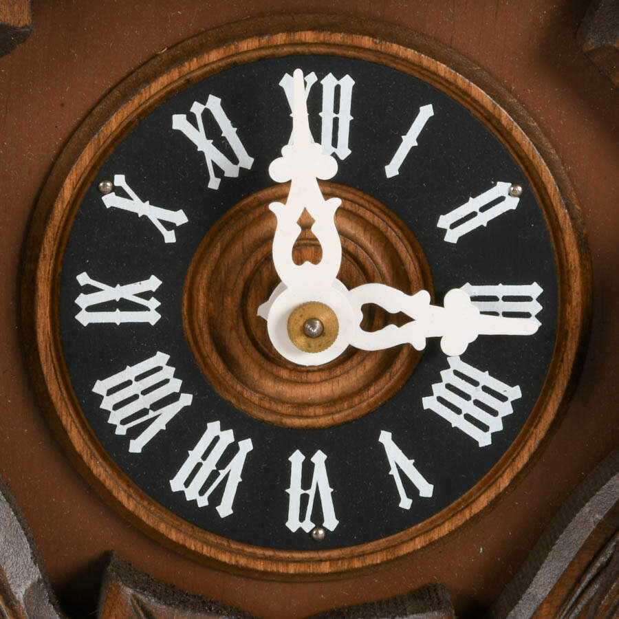 Black Forest German Cuckoo Clock with Thorens Movement-4