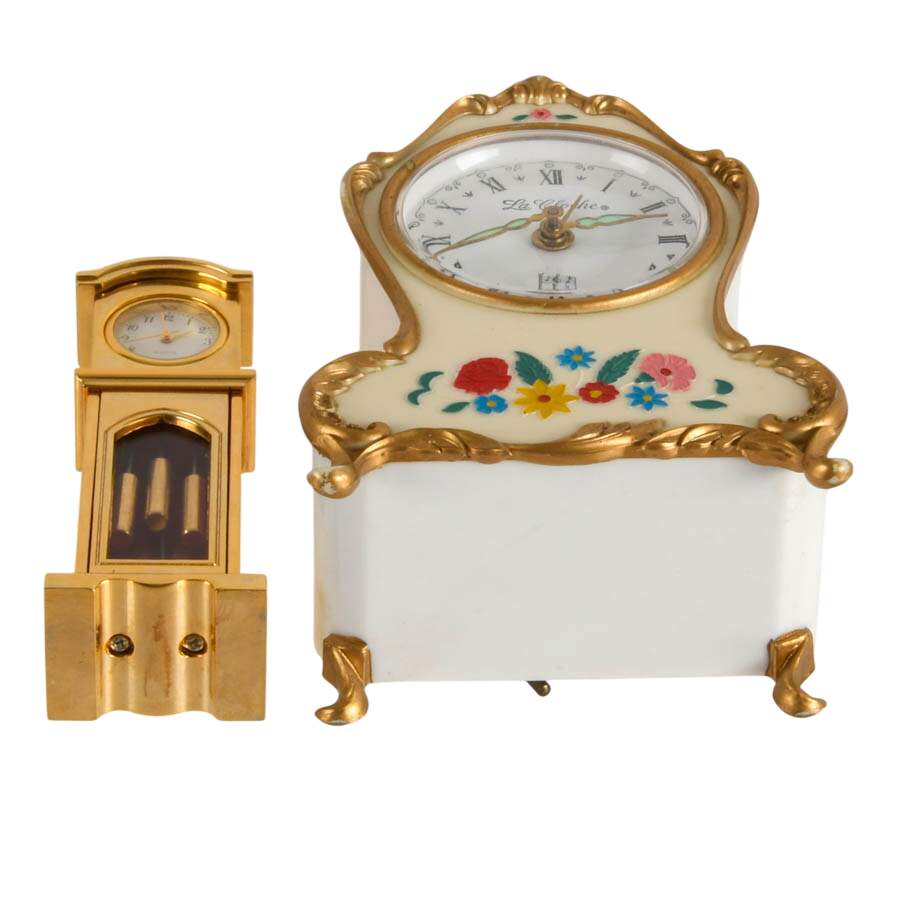 Pair of Table Clocks-12