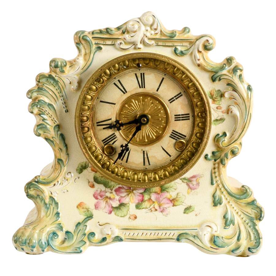 Antique Ansonia "Tribute" Clock-1