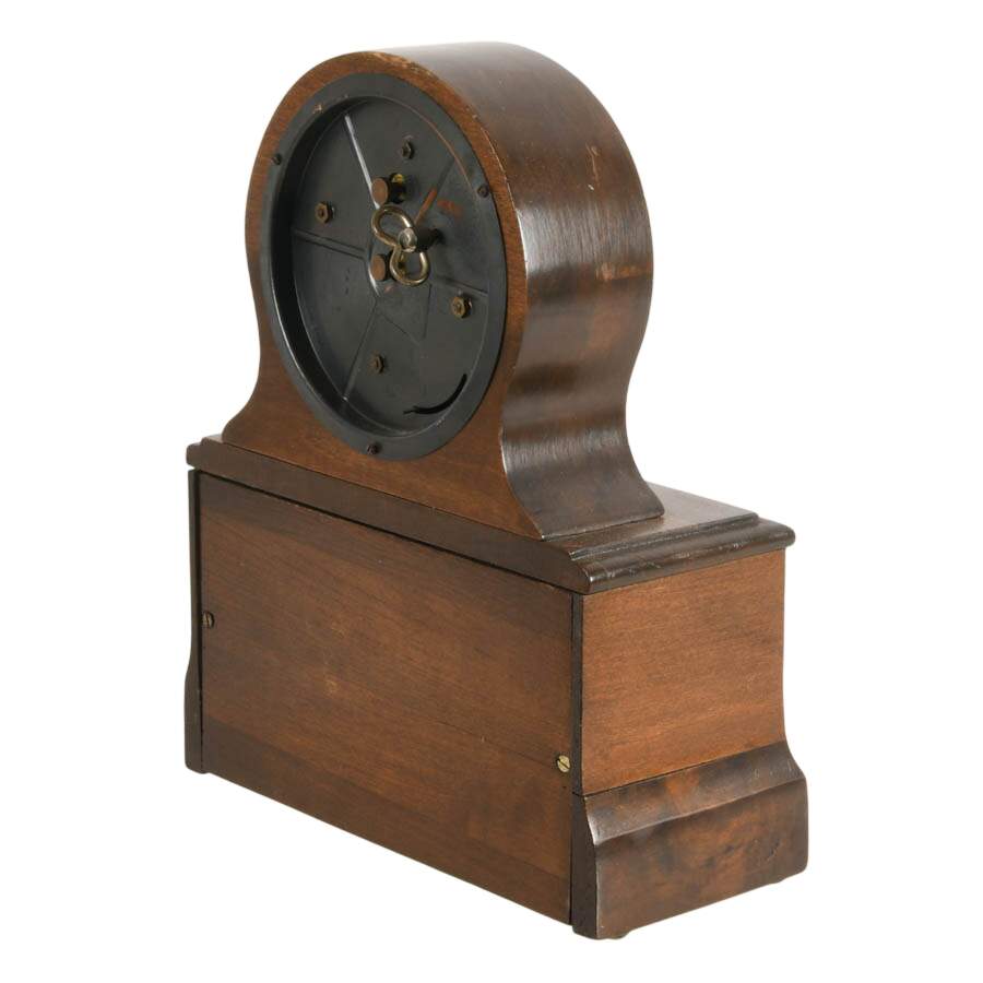 Antique "Dittco" Wooden Cased Electric Alarm Clock-7