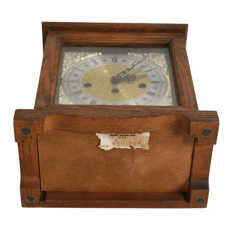 Barwick by Howard Miller 612-437 Graham Bracket Mantel Clock-10