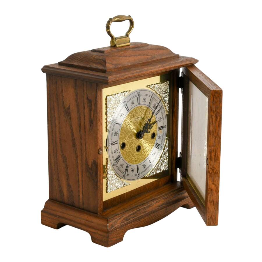 Barwick by Howard Miller 612-437 Graham Bracket Mantel Clock-8