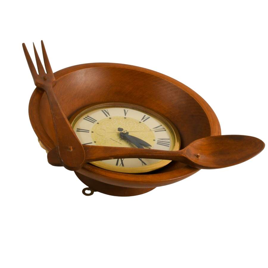 Lanshire Model T5 Wooden Kitchen Wall Clock-5