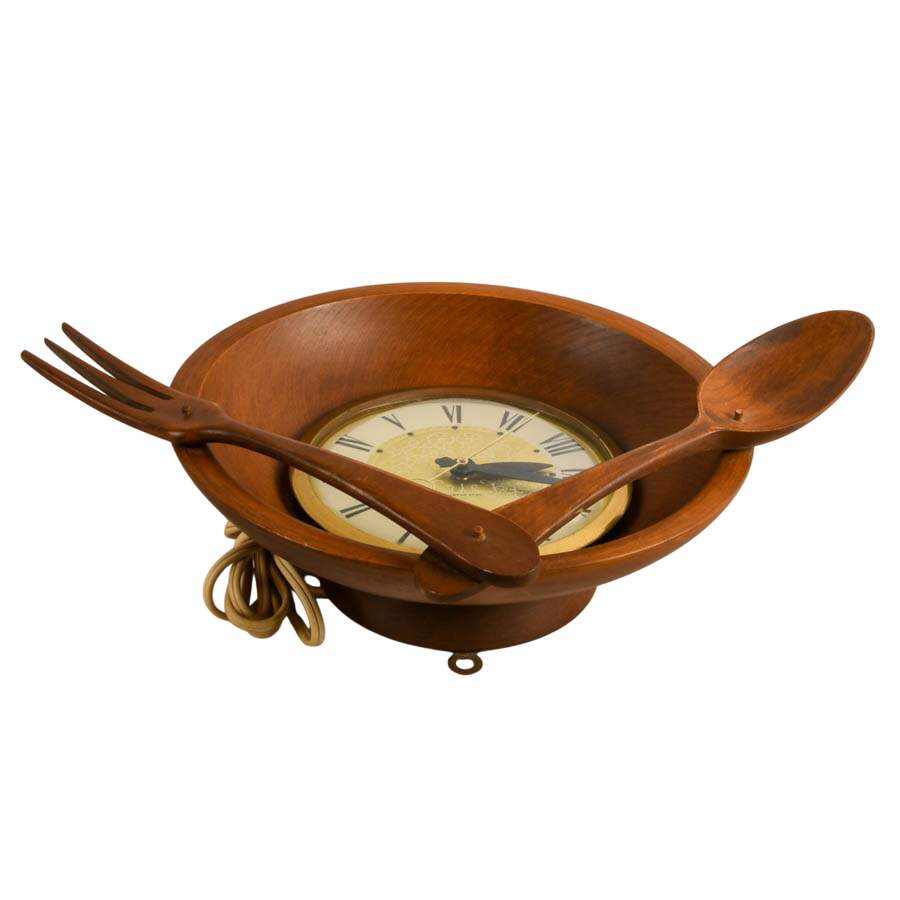 Lanshire Model T5 Wooden Kitchen Wall Clock-4