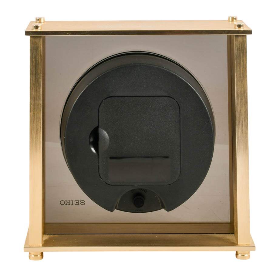 Seiko World Time Airplane Mantel Clock-9
