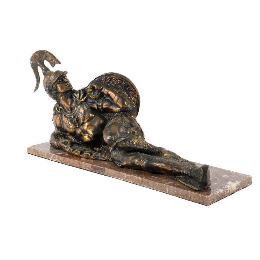 Achilles Greek Warrior Metal Statue-4