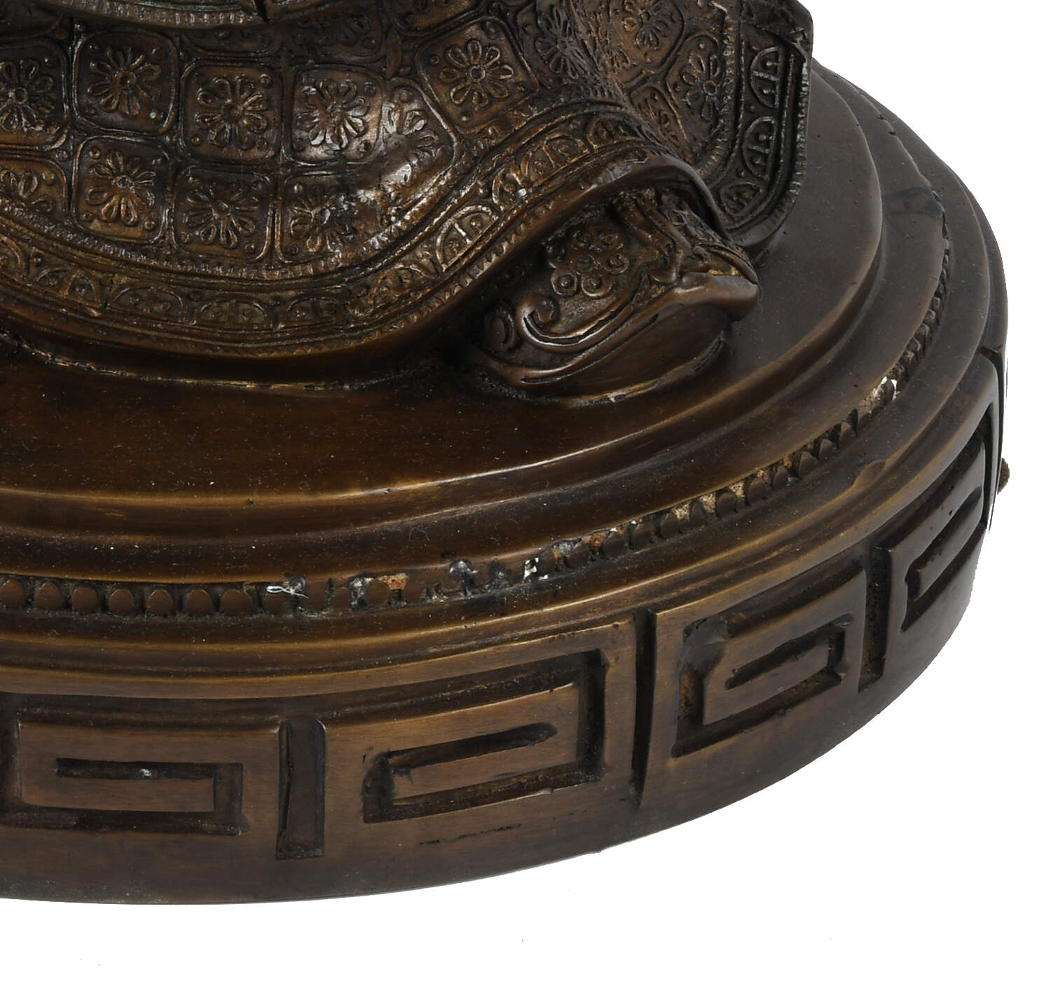 Pair of Large Bronze Chinese Wisemen-12