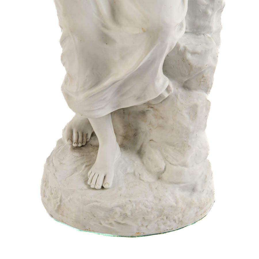 Antique Pair of Continental Porcelain Figurines-6