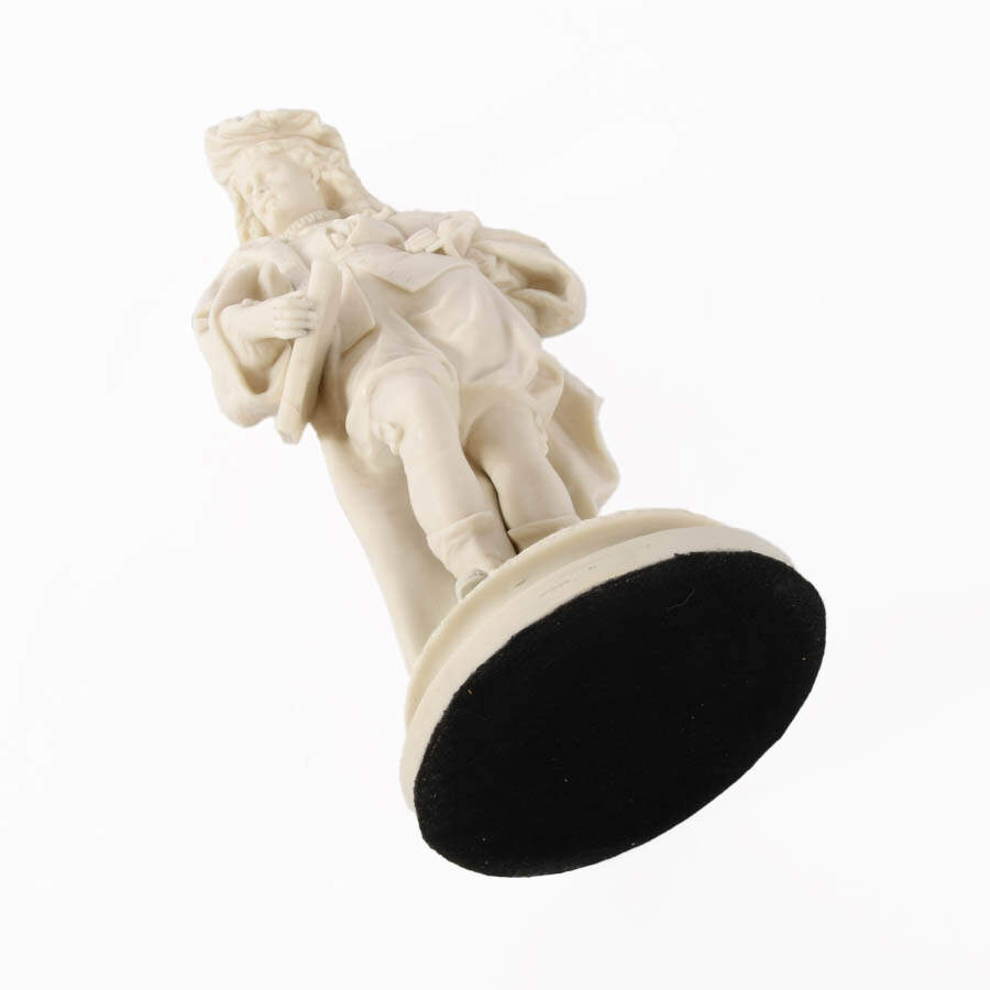 Antique Parian Ware Figure of Rembrandt-9