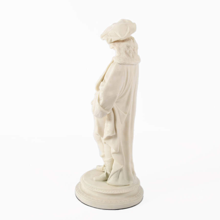 Antique Parian Ware Figure of Rembrandt-7