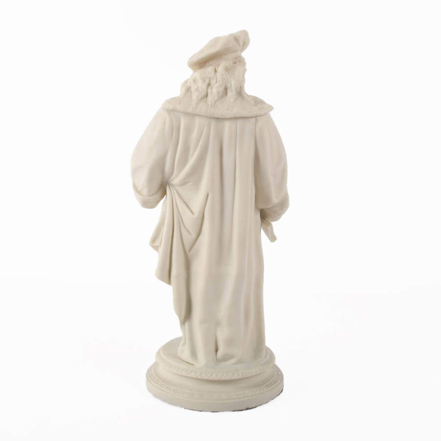 Antique Parian Ware Figure of Rembrandt-6