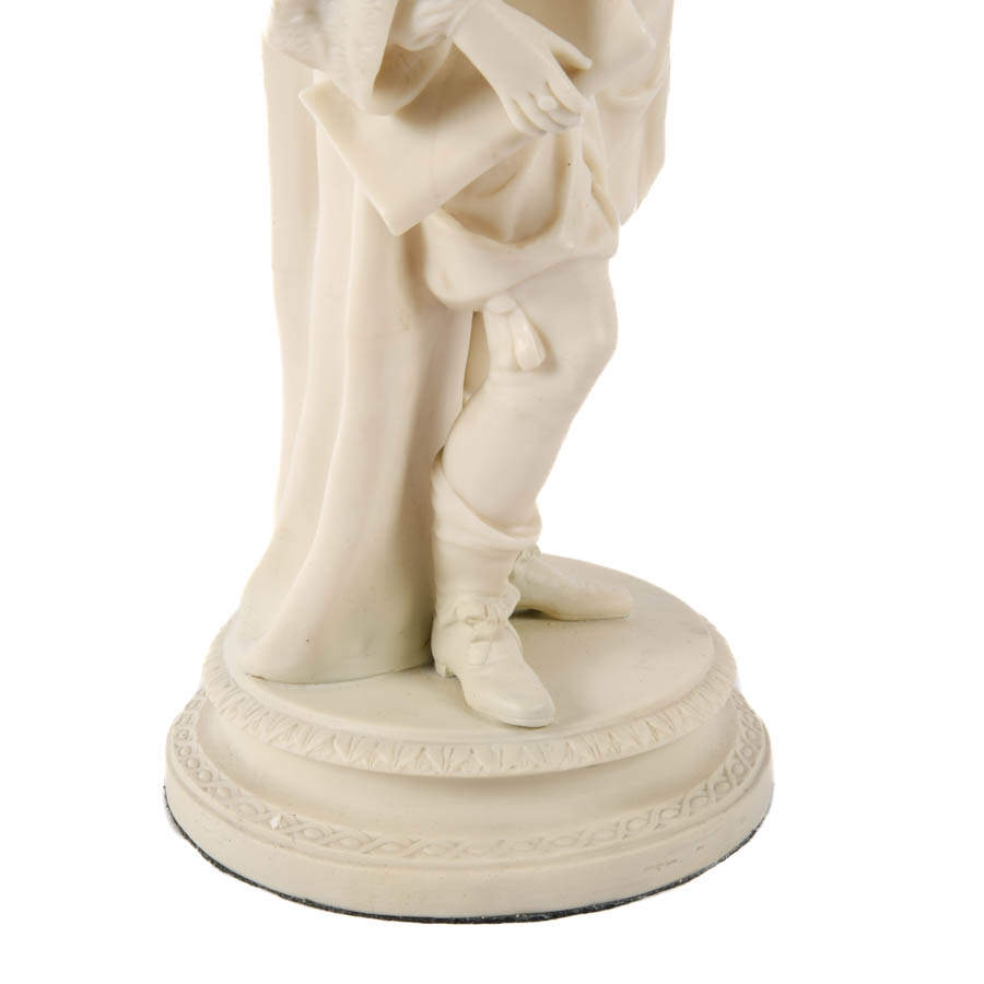 Antique Parian Ware Figure of Rembrandt-5