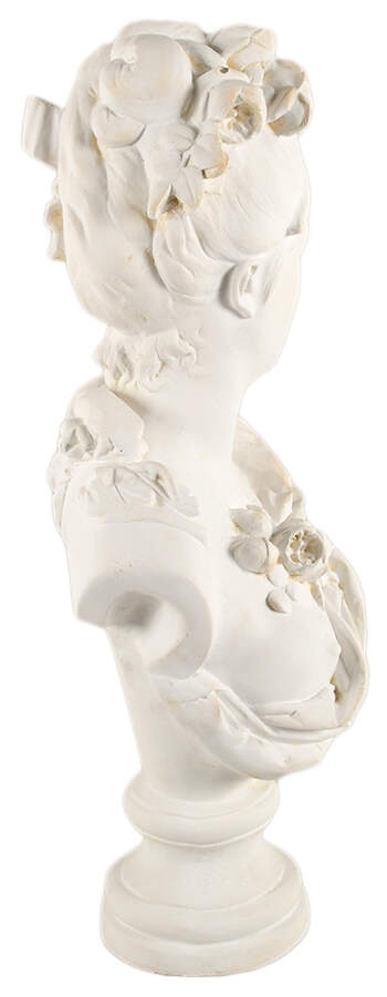 Large Plaster Marie Antoinette Bust After A.E. Carrier-Belleuse-3