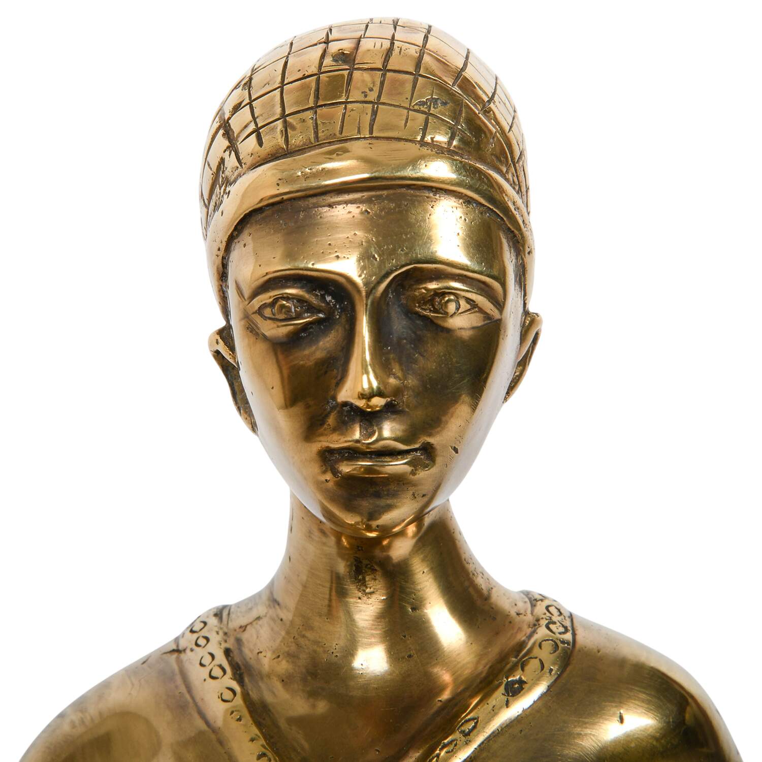 Bronze Art Deco Figural Dog and Lady Grouping Sculpture-8