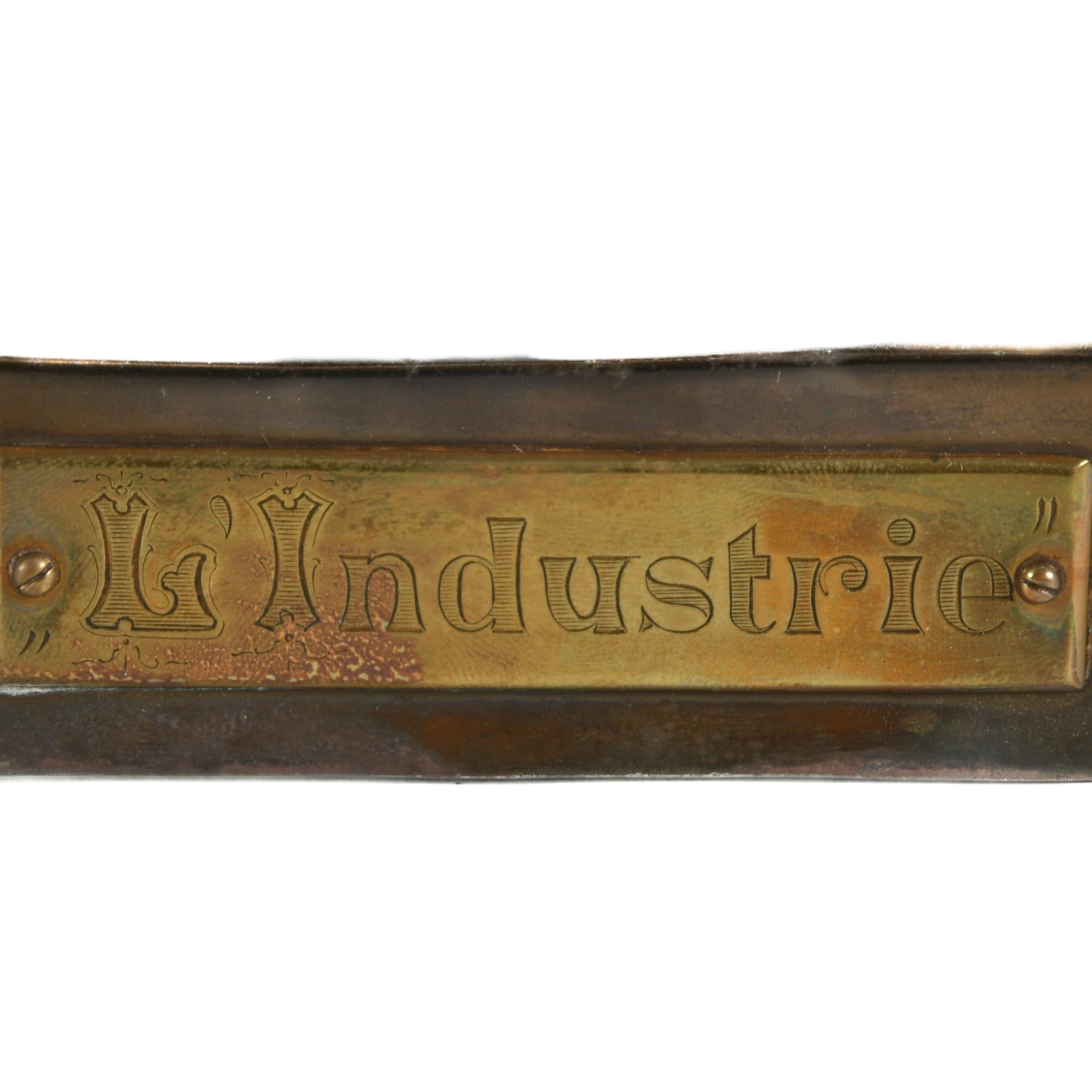Bronzed Metal Worker Sculpture After Wilhelm Zwick-3