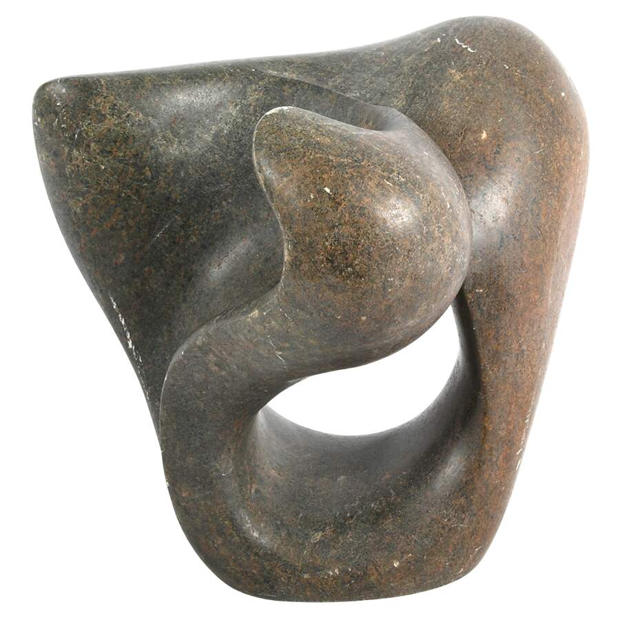 Liborio Bretas Abstract Stone Sculpture-1