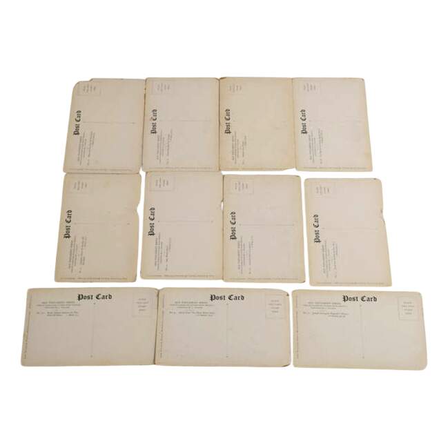 Double Set Old Testament Pictures for Pilgrim Press Lithograph Postcards-5