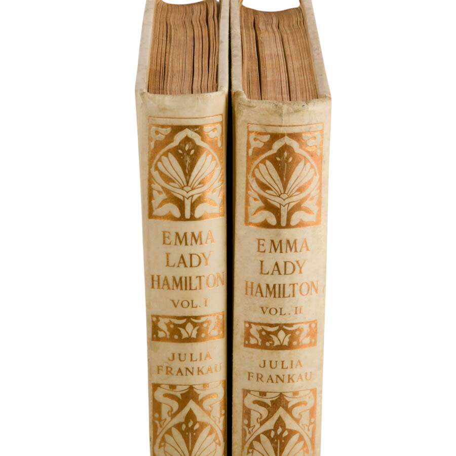 Story of Emma, Lady Hamilton, In Two Volumes Published by Macmillian & Co.-2