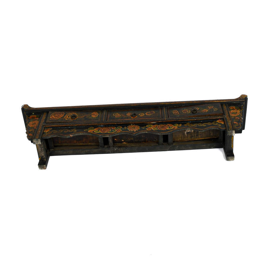 Chinese Wood Altar Cabinet-6