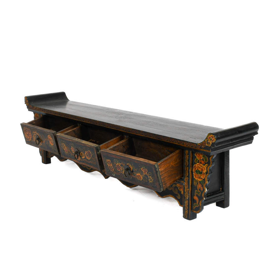 Chinese Wood Altar Cabinet-3