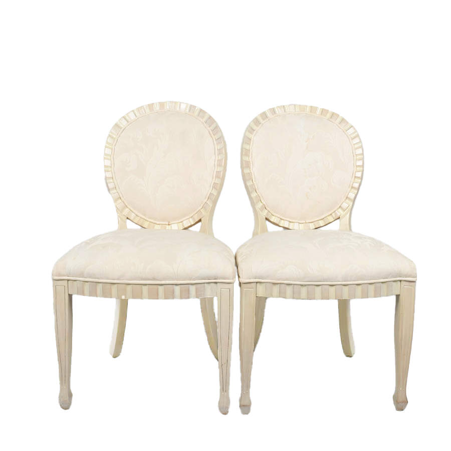 Lot of Eight Dining Chairs-4