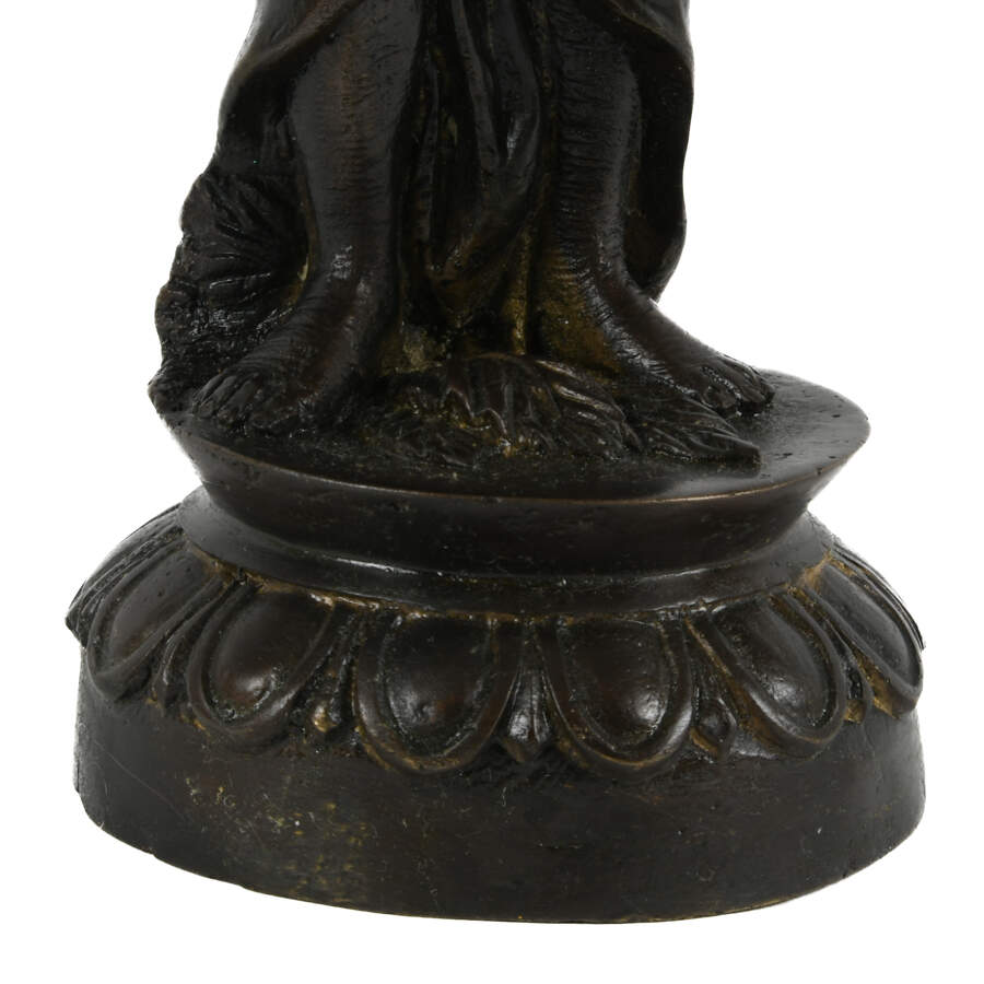 Bronze Asian Water Bearer Sculpture-7
