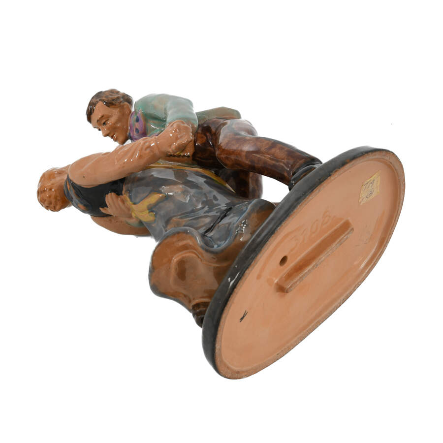 German Dancing Pottery Couple-7
