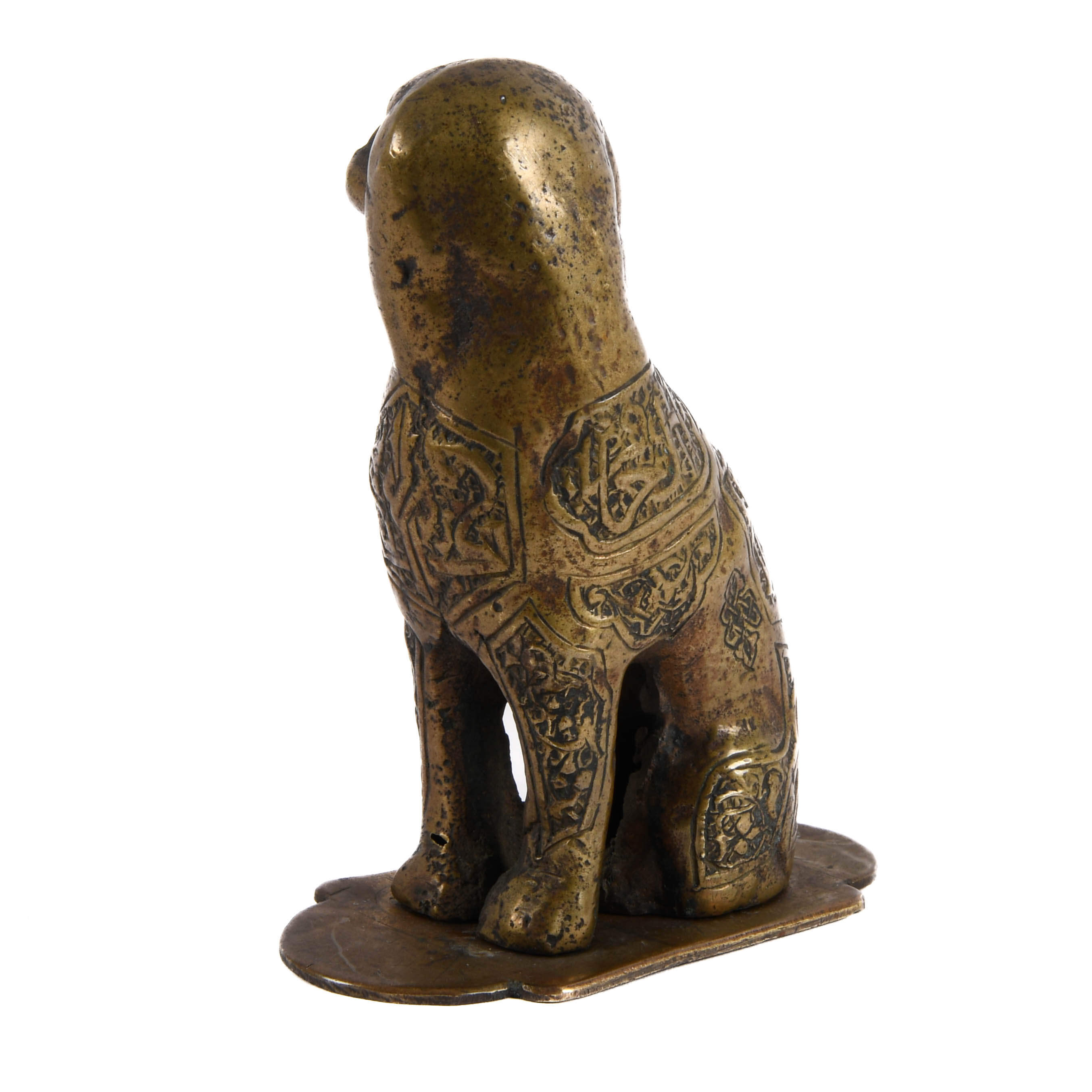 Bronze Miniature Dog Statue-5