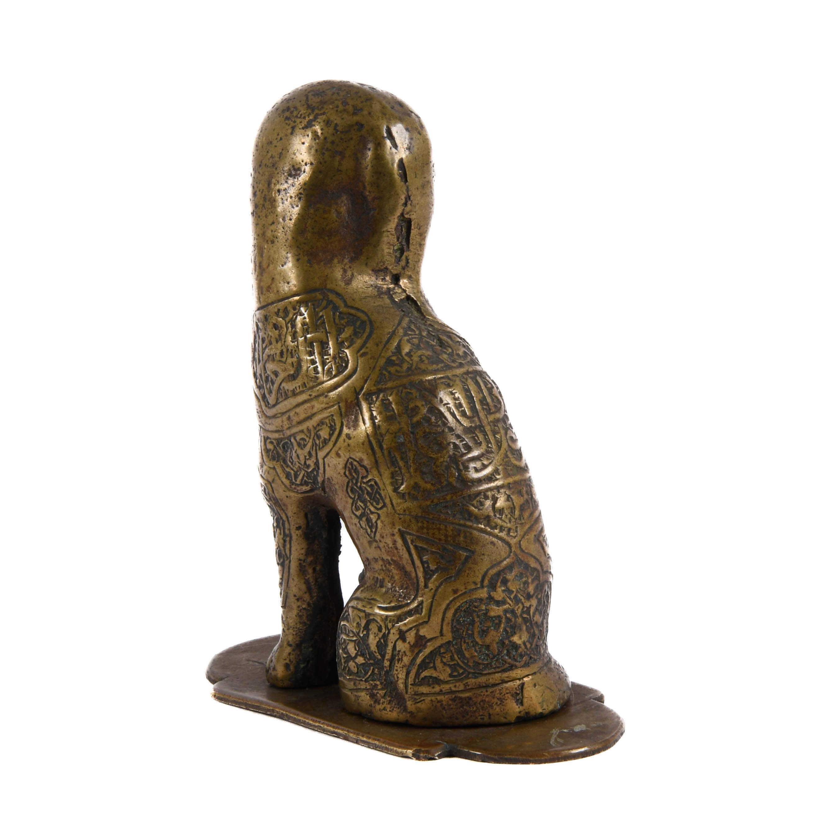 Bronze Miniature Dog Statue-4