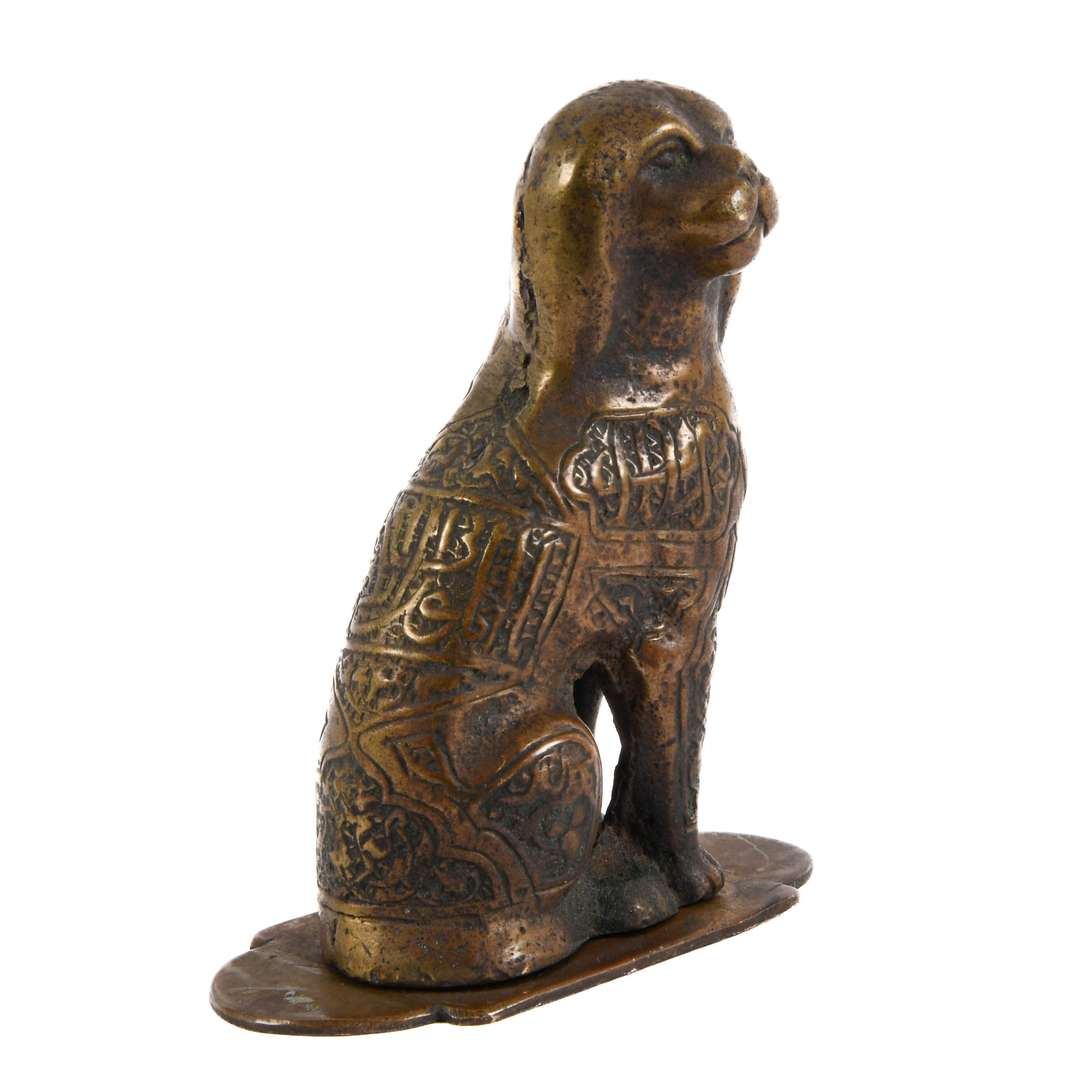 Bronze Miniature Dog Statue-3