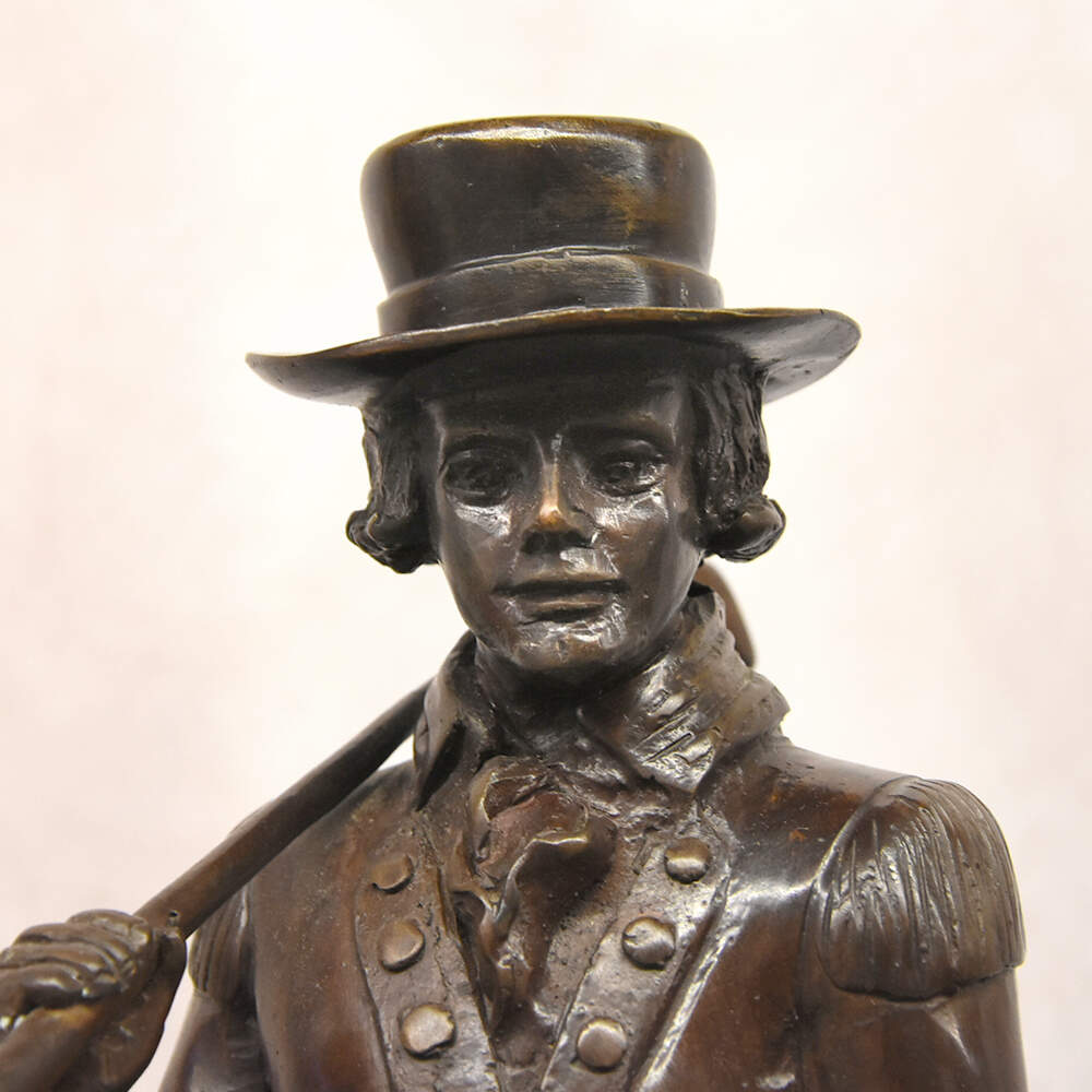 "Golf 1744" Cast After David Annand's "Statue of John Rattray" Bronze-6